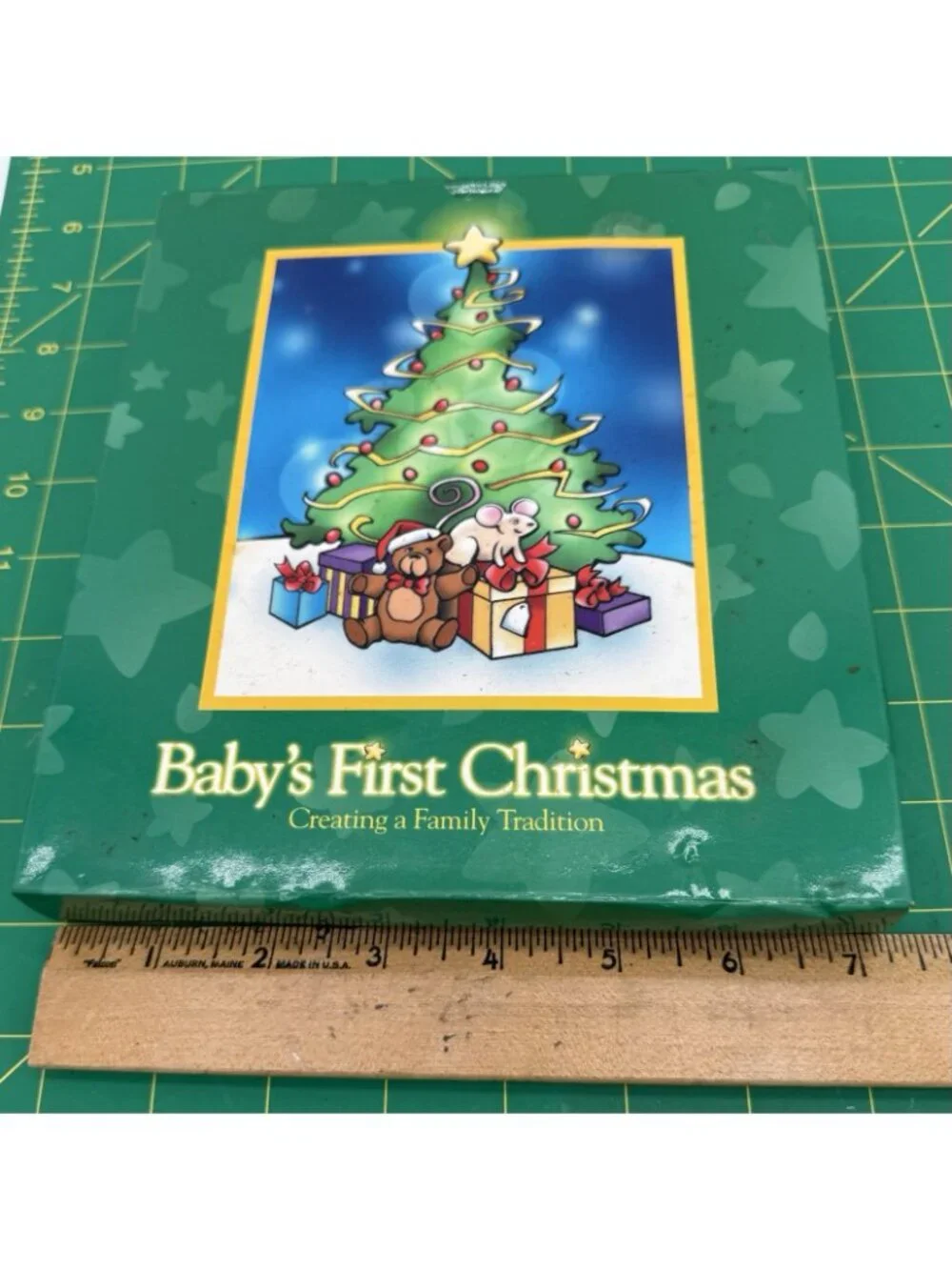 Baby's First Christmas: Creating A Family Tradition Hardcover Book W/Photo Frame
